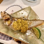 穴子料理と地酒 浅草 川井 - 焼きハタハタ