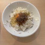 中華そば こばやし - ﾄﾘｭﾌたまごかけご飯