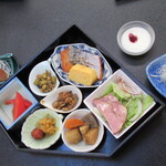 ホテル鞠水亭 - 朝の料理