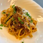 crepitio - 鹿のラグーソース　平打ち麺と