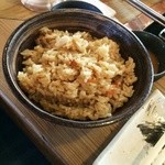 ろばたやき山ろく - 炊き込みご飯（大）