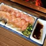 ろばたやき山ろく - ささみ刺身