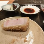 京町堀 なかむら - 南の島豚、ロース