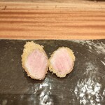 京町堀 なかむら - 岩中ポーク、肩ロース