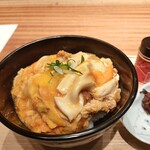 京町堀 なかむら - カツ丼、少し甘めのタレがあいます。