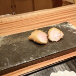 京町堀 なかむら - 撫豚、シンタマ（うちもも）