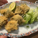 路地裏居酒屋こうじ - マグロ大葉包みフライ