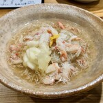 しんのすけ - たら白子とえび芋の蟹あんかけ