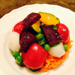 タンドル - クリュティテ 野菜の盛合せ