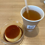 WANDO - 別の日もプリンと今度はハーブティーにした