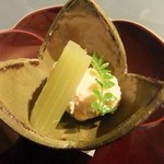 懐食みちば - 口直し（鯛の子美味煮・蕗）