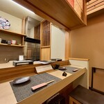 寿司 松岡 - 店内