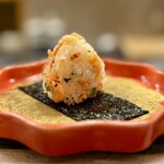 寿司 松岡 - 桜海老のおにぎり