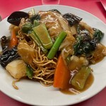 南海飯店 - かたい焼ソバ②