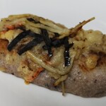 さくらぱん - お揚げとごぼうの甘味味噌ピザ