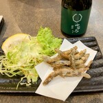 神在 - どじょうの唐揚げ
