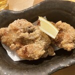 酒スタンド 魚蔵 - 241228金　大阪　酒スタンド 魚蔵　鶏唐揚げハーフ198円