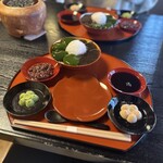 ぎおん徳屋 - 本わらびもちと本くずもちの相盛り