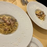 Caro Bosco - 特製ベーコンのカルボナーラ　☆4.0