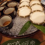 Taishouya Shiibasansou - かご盛り豆腐はダシをかけて。
                        
