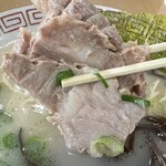 おだや食堂 - チャーシュー厚切り3枚