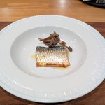 La Stalla - ニシンとみずのアチェートバルサミコマリネ。菅野さんがいなきゃアンタが１位