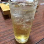 大衆酒場 まるちゃん - 梅酒のソーダ割り