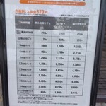 快活CLUB 島田店 - 料金表(2024.12.13)