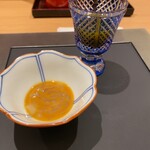 天ぷら 極 - 自家製の塩辛がらとっても美味しい〜