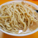 ラーメンエース - 麺アップ