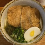 花坊 - きつねうどん（薄いお揚げ）