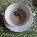 レストランテ 風 - 里芋のスープ