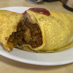 朋友 - オムライス断面