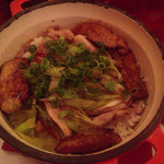 ユリイカ - 地鶏、フォアグラ、九条ネギのココットご飯