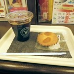 フレッシュロースター 珈琲問屋 - 豆を購入したので、アイスコーヒーは無料（本来は300円）でした。