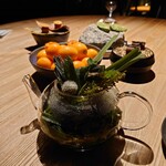 レスピラシオン - ハーブティー、茶菓子