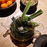 レスピラシオン - ハーブティー、茶菓子