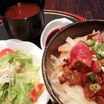 BAum De FORET - 飛騨牛の丼￥1500