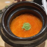 東山無垢 - 土鍋ごはん　イクラと焼き鮭