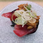 天下寿司 - まぐろ納豆