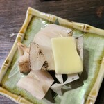 伊達な仙台炉端 強次朗 - 炉端焼き　蓮根ハーフ