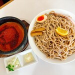 麺屋　たか - 赤鬼つけ麺（税込1,400円）
