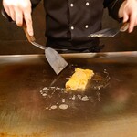 TEPPAN EN - うにチーズオムレツ