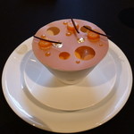 ガストロノミー ジョエル・ロブション - 2014年5月　キャラメル　フレッシュマンゴーと弾ける飴を忍ばせ、マンダリンのソルベ