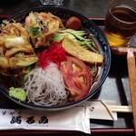 満るい - 冷しかき揚げそば　1,155円　2014年6月