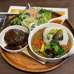 FOOD FACTORY HAMBUR - キーマカレー&ハンバーグ