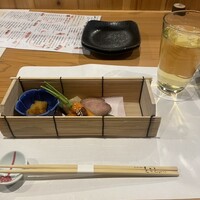 魚と炭と鉄板と ととと - おつき出し