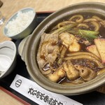 大正庵釜春 - 料理写真:味噌煮込みうどん1298円