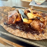 四季の郷志むら - 飛騨牛朴葉味噌ステーキ