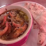 ビッレリア バブルクラフト - 旨みあるエキスたっぷり、海老と長芋のアヒージョ　800円